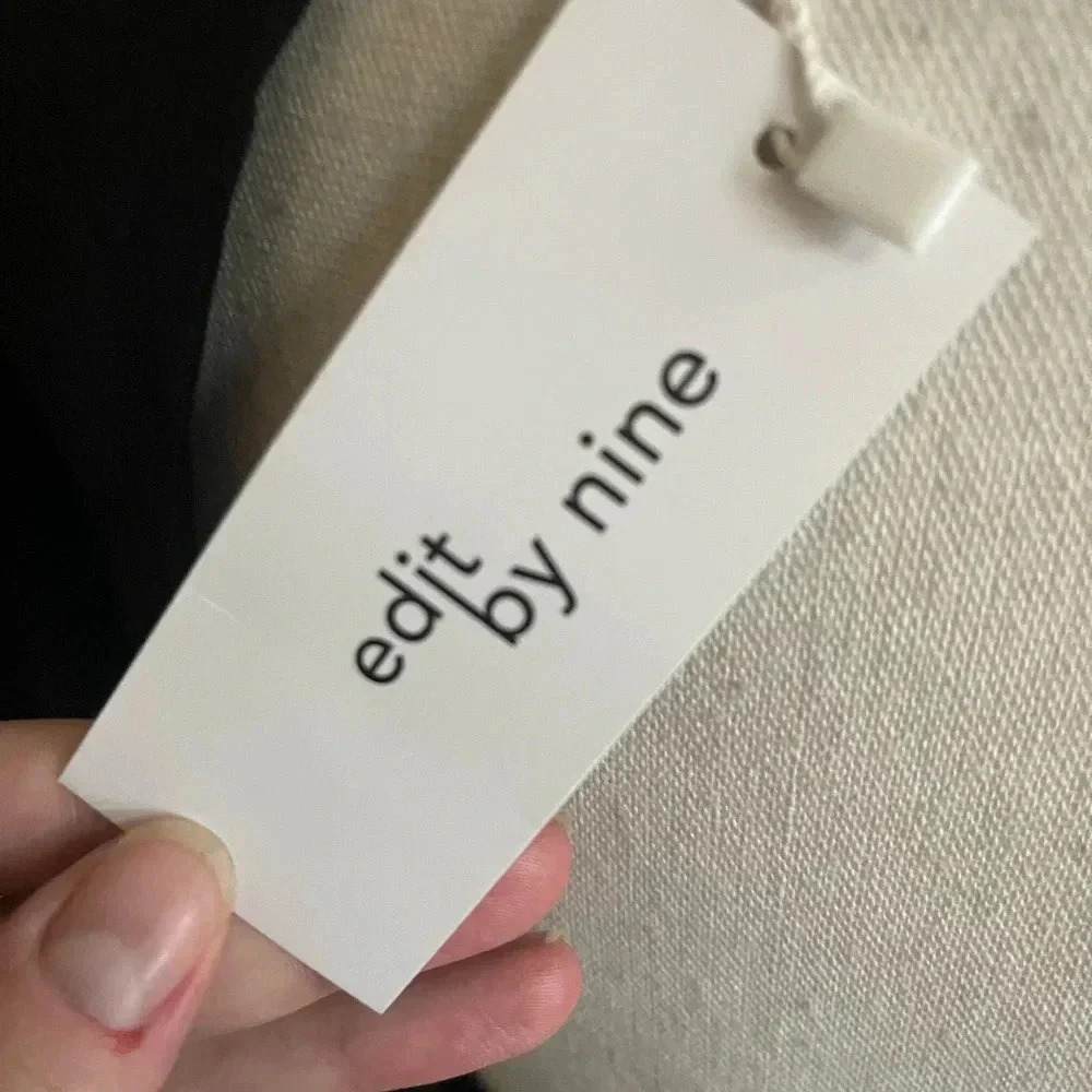 Edit by nine High neck, plunge neck, long sleeves dress. Soft silky finish - Picture 8 of 11